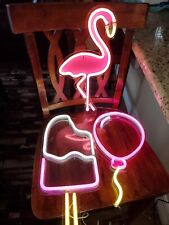 Neon lights flamingo for sale  Port Charlotte