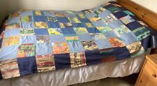 Patchwork throw bedspread for sale  LEAMINGTON SPA