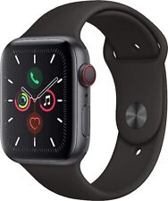 Apple Watch Series 5 (GPS + LTE) Space Black 40MM *Cracked Screen for sale  Shipping to South Africa