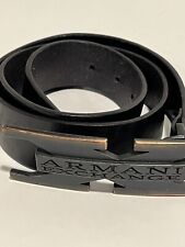 Armani black leather for sale  Littleton