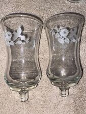 Pair etched glass for sale  Buford