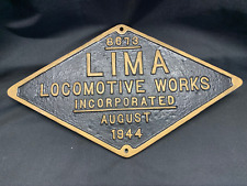 Lima locomotive works for sale  Spencerville