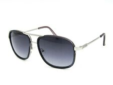 Óculos de sol quadrado Guess Factory GF0216 92W prata azul marinho/cinza degradê 61mm #B22, usado comprar usado  Enviando para Brazil