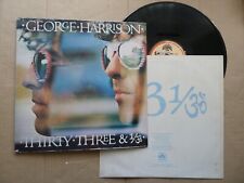 GEORGE HARRISON (THE BEATLES) - THIRTY THREE & 1/3 - ORIGINAL VINYL LP NO BARCOD, usado comprar usado  Enviando para Brazil