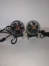 2 Vtg Coool It Mini Fans Elec Desktop 3&1/2" Working Great Tested Model 9004154 for sale  Shipping to South Africa