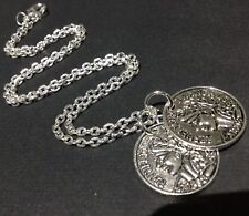 Double coin necklace d'occasion  Expédié en Belgium