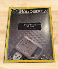 John Deere LT133, LT155, LT166 Lawn Tractor Technical Service Manual - TM1695 for sale  USA
