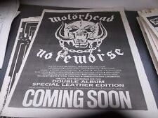 Motorhead tour album for sale  TEIGNMOUTH