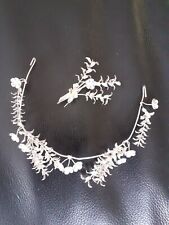 Brautschmuck silberne hochzeit gebraucht kaufen  Fuldatal