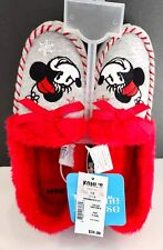 Usado, *NUEVAS CON ETIQUETAS Zapatillas de Navidad Minnie Mouse para mujer Disney's talla 5/6 pequeñas segunda mano  Embacar hacia Argentina