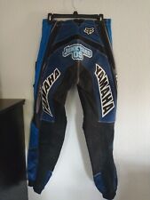 Pantalones John Dowd Motocross Fox Autografiados, usado segunda mano  Embacar hacia Argentina