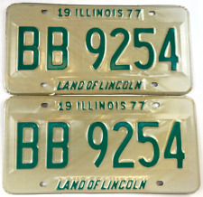 Illinois 1977 license for sale  Mundelein