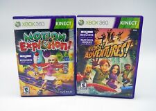 Lote de 2 jogos Xbox 360 Motion Explosion Kinect Adventures! com manuais comprar usado  Enviando para Brazil