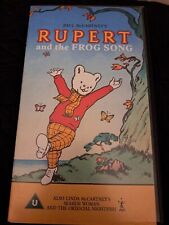 Usado, Rupert And The Frog Song On VHS Video Cassette Tape segunda mano  Embacar hacia Argentina