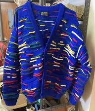 AWESOME Coogi Mans Pure Wool Colorful Sweater., used for sale  Shipping to South Africa
