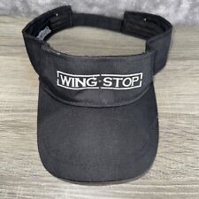 Wing Stop The Wing Experts Uniforme para Empleados Agarra Visera Sombrero Negro Bordado segunda mano  Embacar hacia Argentina
