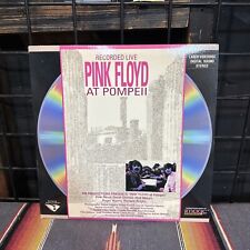 Pink Floyd Live At Pompeii Laserdisc LD 1972 Concerto RARO & A PAREDE (FILME) EX++ comprar usado  Enviando para Brazil