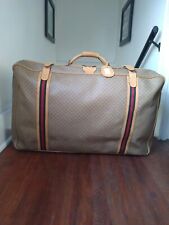 GUCCI- Vintage Luggage GG Monogram Travel Suitcase RARE LARGE for sale  San Diego