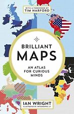 Brilliant maps atlas for sale  UK