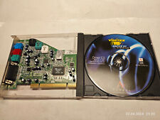 3D PCI Sound Card Aureal Vortex AU8820 BA88ST20A-02 with driver CD & cables for sale  Shipping to South Africa