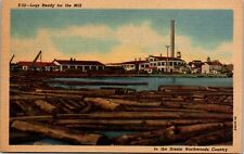 Vintage postcard logs for sale  Batavia