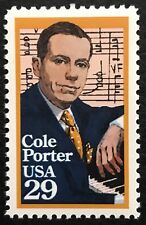 1991 Scott #2550 - 29¢ - COLE PORTER - COMPOSITOR - Single Stamp - Mint NH comprar usado  Enviando para Brazil