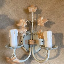 shabby chic wall lights for sale  WOKINGHAM