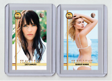 Margot Robbie raro MH Flag Leaf #'d x/3 cartão de tabaco nº. 473 comprar usado  Enviando para Brazil