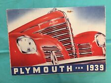 1939 plymouth commercial for sale  Dayton