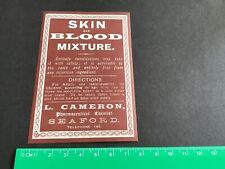 Skin blood mixture for sale  HOVE