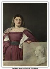 Portrait lady titian for sale  USA