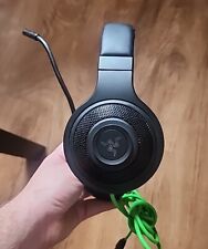 Razer Kraken USB - Fone de ouvido supra-auricular para jogos preto com isolamento de ruído com microfone, usado comprar usado  Enviando para Brazil