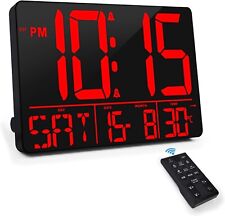digital wall clock for sale  LONDON