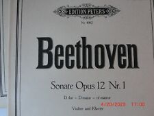 Beethoven sonate pus gebraucht kaufen  Halle