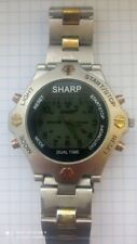 Relógio cronógrafo masculino Sharp digital/analógico, usado comprar usado  Enviando para Brazil