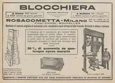 Z1547 blocchiera rosacometta usato  Villafranca Piemonte