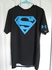 Camisa de entrenamiento atlético Under Armour HeatGear Superman DC Comics para hombre 2XL negra, usado segunda mano  Embacar hacia Argentina