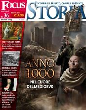 FOCUS STORIA 36 (2009) - ANNO 1000, CRIMEA, I SETTE RE DI ROMA, IMMORTALI usato  Verrayes