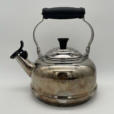 Used, Le Creuset Classic Stainless Steel Whistling Tea Kettle 1.7 QT/1.6 L for sale  Shipping to South Africa