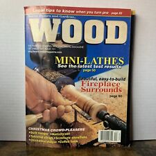 Mini tornos vintage de madeira revista dezembro de 1997 - Veja os últimos resultados do teste comprar usado  Enviando para Brazil