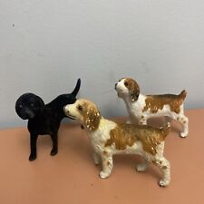 Brinquedo de feltro vintage macio difuso flocado cães caça cão labrador comprar usado  Enviando para Brazil
