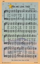 Utah state hymn for sale  Palm Bay