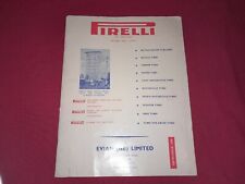 Original pirelli catalog for sale  Racine