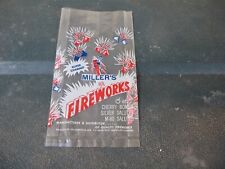 Vintage fireworks millers for sale  Englewood