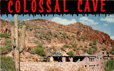 Cartão postal geológico Colossal Cave, Tucson, Arizona, formações naturais comprar usado  Enviando para Brazil