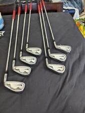 Set of 7 Nike NDS Right Handed Junior Golf Irons 4I - PW W/ Steel Shafts, used for sale  Shipping to South Africa