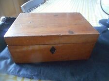 Antique wooden box for sale  CREDITON