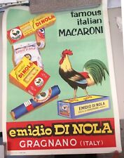 Poster pubblicitario pastifici usato  Casandrino