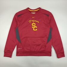 Vintage Nike USC Sweatshirt Men's Small Red Trojans Pullover Therma Fit for sale  Shipping to South Africa