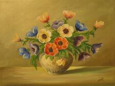 Stillleben mohnblumen vase gebraucht kaufen  Rövershagen